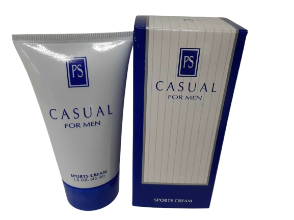 Casual Sports Cream by Paul Sebastian: A Luxury Designer Invigorating Body Cream for Men
