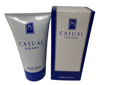 Casual Sports Cream by Paul Sebastian: A Luxury Designer Invigorating Body Cream for Men