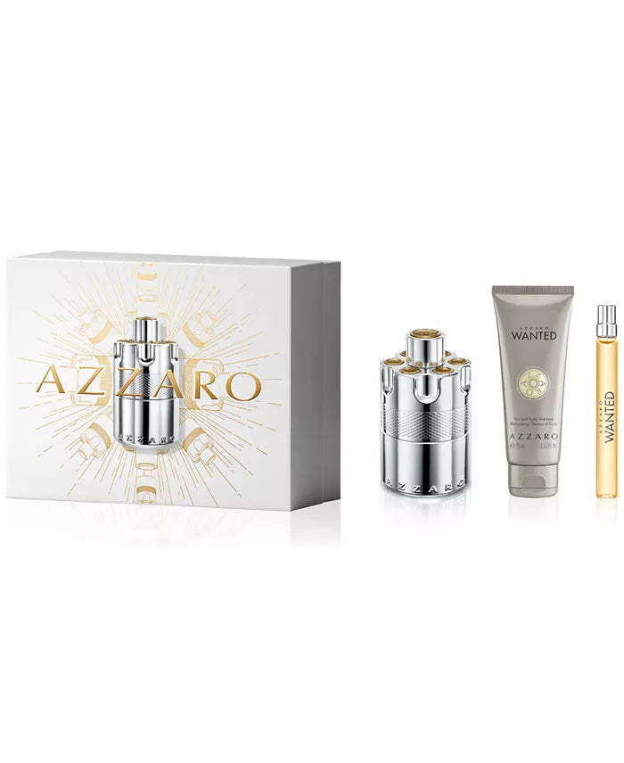 Azzaro Wanted Eau de Parfum Gift Set – Men's Woody Aromatic