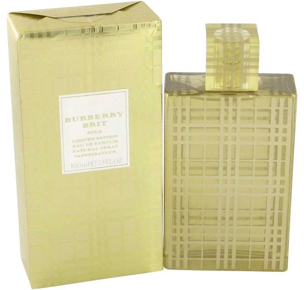 Burberry brit gold limited edition perfume Clearance