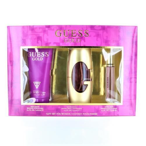 Guess Gold Perfume Gift Set By Guess for Women Luxury Perfumes