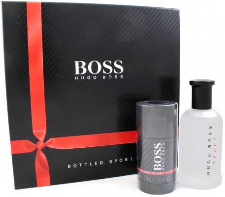 Boss Bottled Sport Gift Set by Hugo Boss - Luxury Perfumes Inc. -