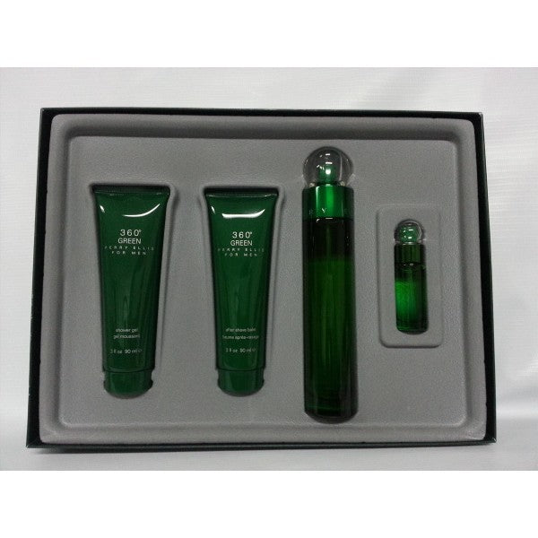 360 Green Gift Set by Perry Ellis - Luxury Perfumes Inc. -