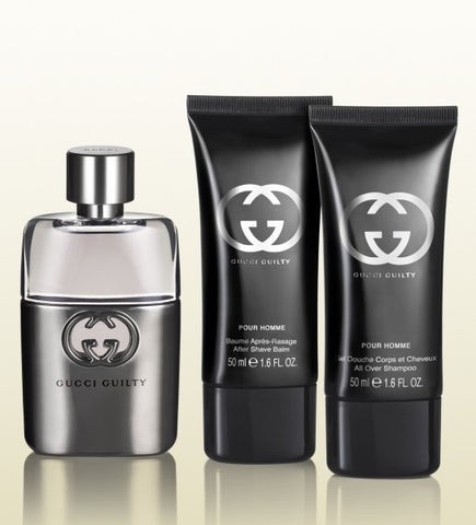 Guilty Pour Homme Gift Set by Gucci - Luxury Perfumes Inc. -