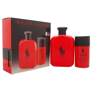 Polo Red Gift Set by Ralph Lauren - Luxury Perfumes Inc. -