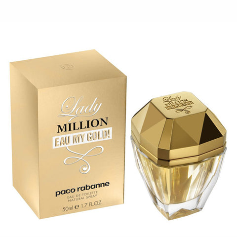 Lady Million Eau My Gold by Paco Rabanne - Luxury Perfumes Inc. - 