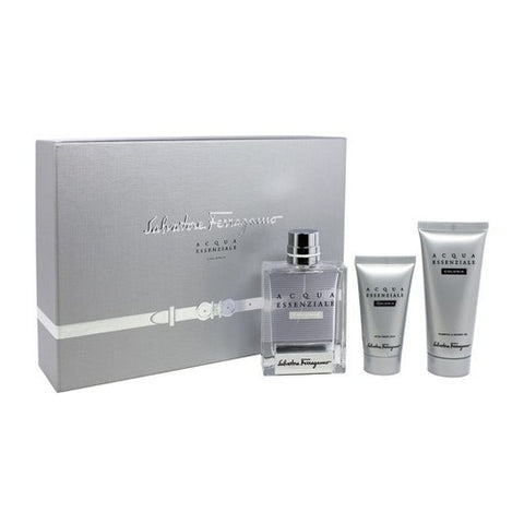Acqua Essenziale Colonia Gift Set by Salvatore Ferragamo - Luxury Perfumes Inc. -