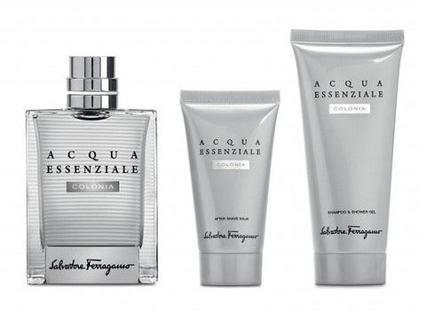 Acqua Essenziale Colonia Gift Set by Salvatore Ferragamo - Luxury Perfumes Inc. -