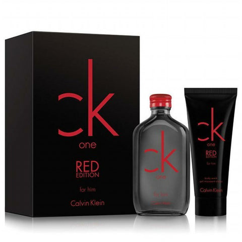 CK One Red Gift Set by Calvin Klein - Luxury Perfumes Inc. -