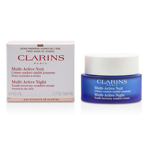 Clarins Multi-Active Night Youth Recovery Cream (Normal to Dry Skin) by Clarins - Luxury Perfumes Inc. - 