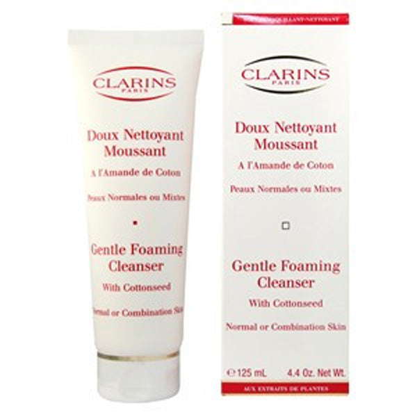Clarins Gentle Foaming Cleanser with Cottonseed (Normal to Combination Skin) by Clarins - Luxury Perfumes Inc. -