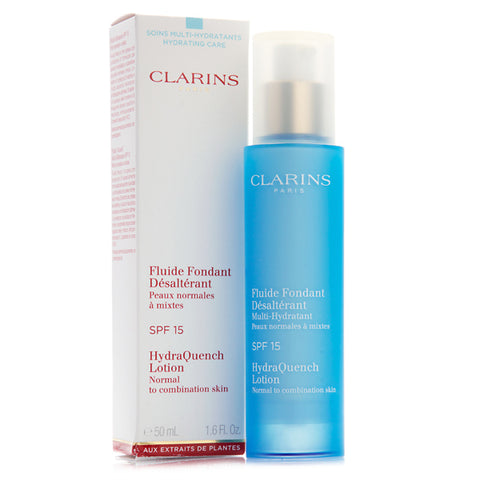 Clarins HydraQuench Lotion SPF 15 (Normal to Combination Skin) by Clarins - Luxury Perfumes Inc. - 