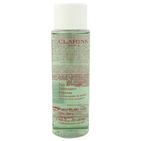 Clarins Water Comfort One-Step Cleanser with Mint Essential Water Combination (Oily Skin) by Clarins - Luxury Perfumes Inc. -