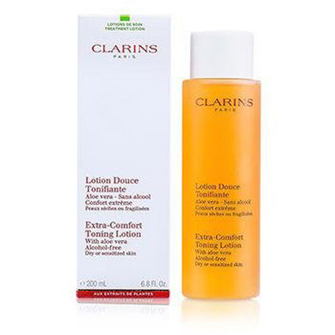 Clarins Extra Comfort Toning Lotion (Alcohol Free) by Clarins - Luxury Perfumes Inc. -