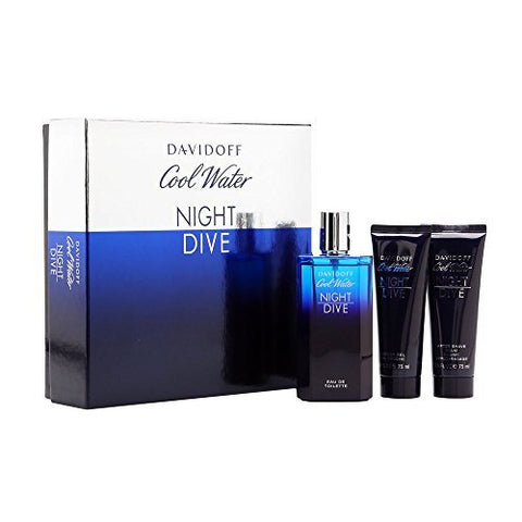 Cool Water Night Dive Gift Set by Davidoff - Luxury Perfumes Inc. -