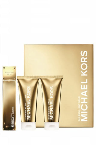 24K Brilliant Gold Gift Set by Michael Kors - Luxury Perfumes Inc. -