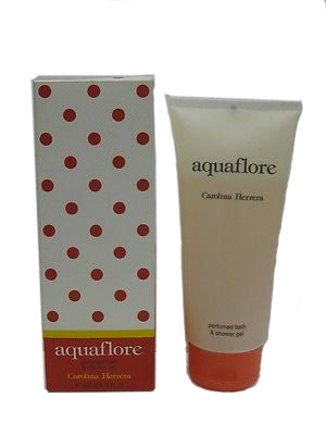 AquaFlore Shower Gel by Carolina Herrera - Luxury Perfumes Inc. -
