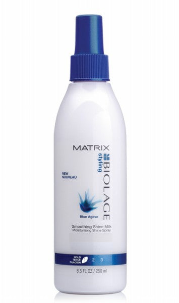 Biolage Styling Blue Agave Smoothing Shine Milk by Matrix - Luxury Perfumes Inc. -