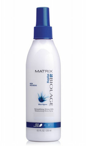Biolage Styling Blue Agave Smoothing Shine Milk by Matrix - Luxury Perfumes Inc. - 