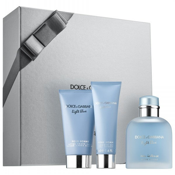 Light Blue Eau Intense Gift Set by Dolce & Gabbana - Luxury Perfumes Inc. -