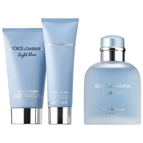 Light Blue Eau Intense Gift Set by Dolce & Gabbana - Luxury Perfumes Inc. - 