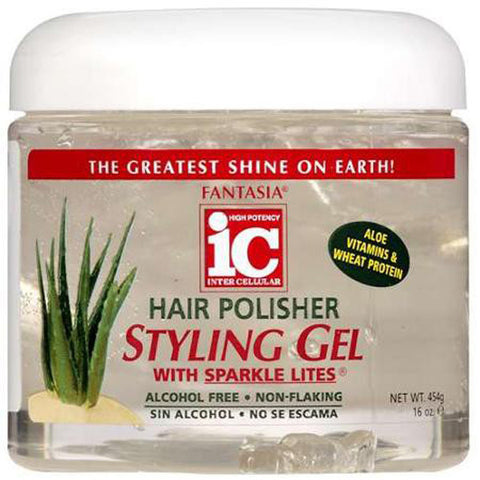 Fantasia Hair Polisher Styling Gel with Sparkle Lites by Fantasia Hair Care - Luxury Perfumes Inc. -