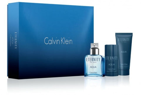 Eternity Aqua Gift Set by Calvin Klein - Luxury Perfumes Inc. -