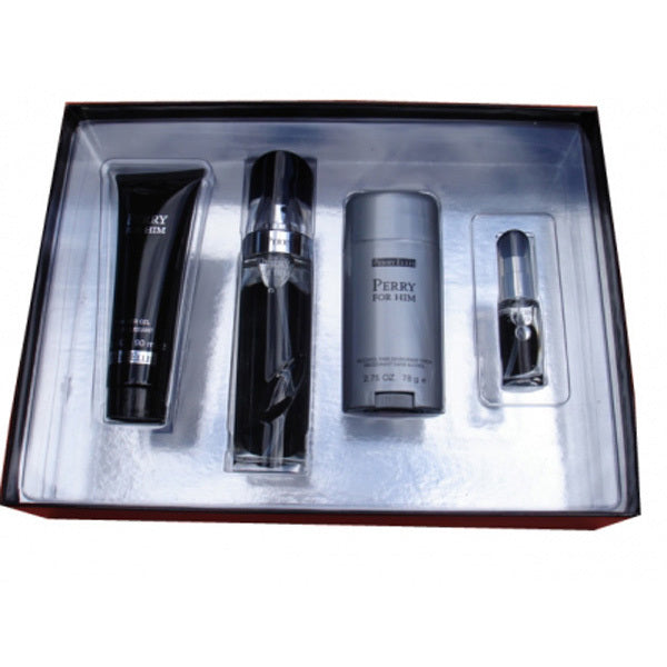 Perry Him Black Gift Set by Perry Ellis - Luxury Perfumes Inc. -