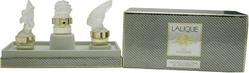 Lalique Men's Mascot Miniature Coffret Collectible Set by Lalique - Luxury Perfumes Inc. -