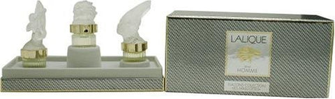 Lalique Men's Mascot Miniature Coffret Collectible Set by Lalique - Luxury Perfumes Inc. -