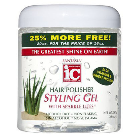 Fantasia Hair Polisher Styling Gel with Sparkle Lites by Fantasia Hair Care - Luxury Perfumes Inc. -