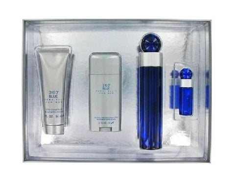 360 Blue Gift Set by Perry Ellis - Luxury Perfumes Inc. -