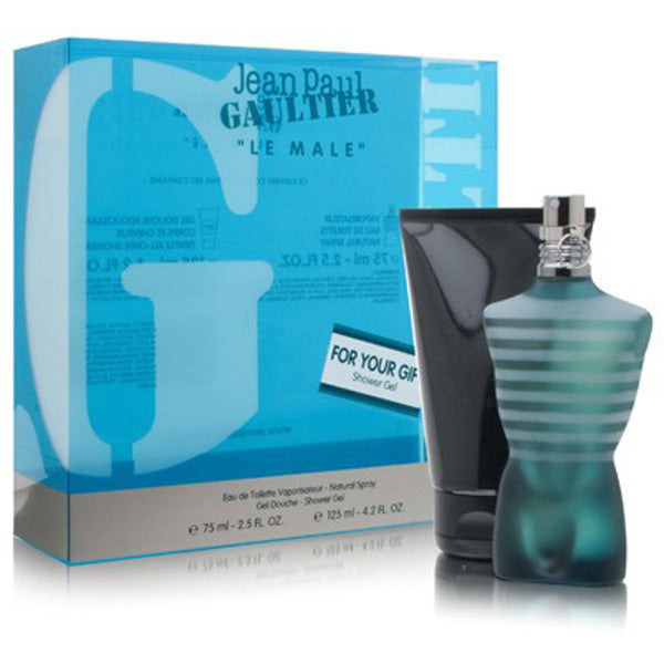Le Male by Jean Paul Gaultier for Men 4.2 oz EDT 3pc Gift Set