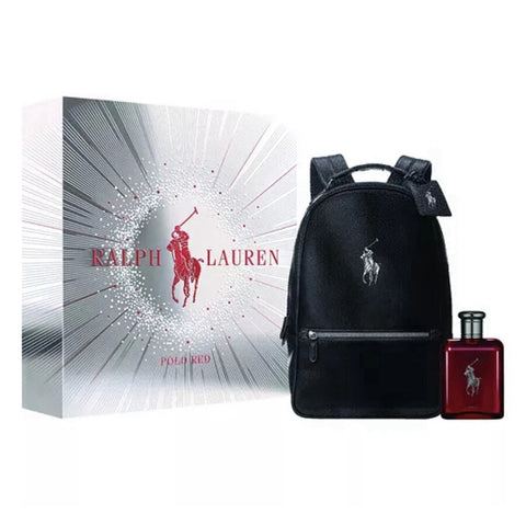 Ralph Lauren Polo Red Parfum 2-Piece Set with Backpack