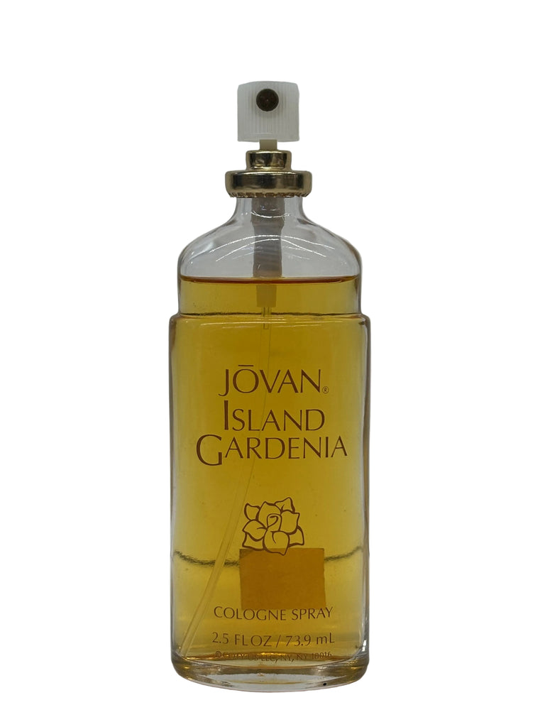 Jovan Island Gardenia Cologne Spray 2.5 oz DISCONTINUED (unboxed)