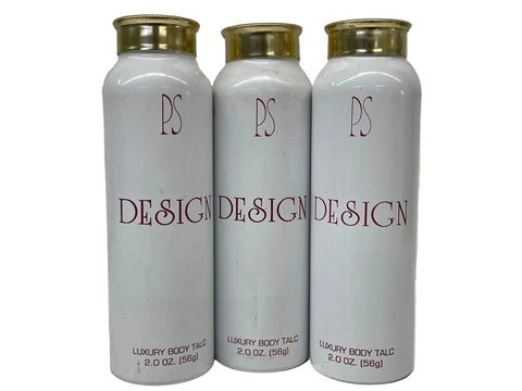 PS DESIGN BODY TALC BY PAUL SEBASTIAN, DISCONTINUED TALC, LOTS OF 3.