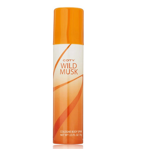 WILD MUSK FOR WOMEN COLOGNE BODY SPRAY BY COTY