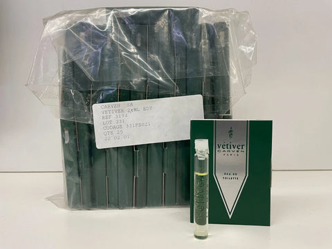 Vetiver Carven for Men by Carven (25 VIALS SAMPLES)