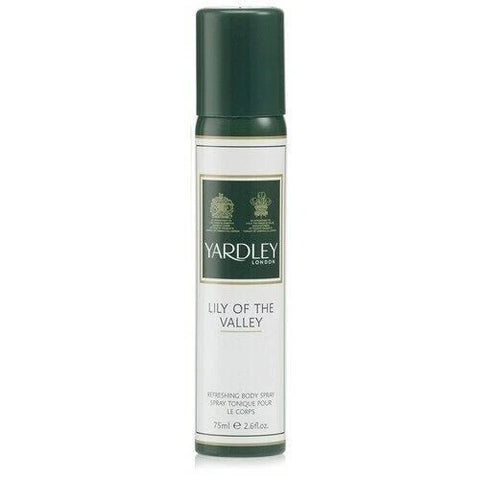 Yardley of London Refreshing Body Spray for Women, Lily of The Valley