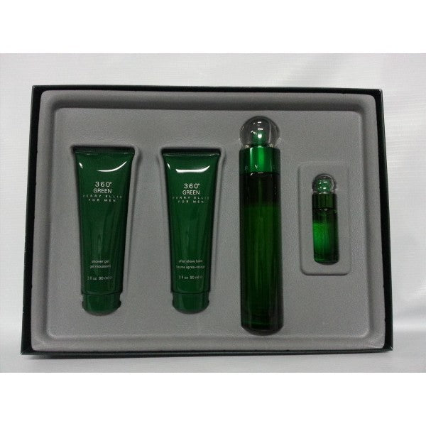 360 Green Gift Set by Perry Ellis - Luxury Perfumes Inc. - 