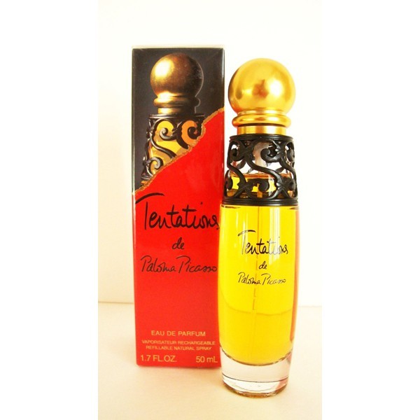 香水(ユニセックス) Tentations de Paloma Picasso 30ml TENTATIONS de PALOMA PICASSO Eau de Parfum Spray SEALED RARE