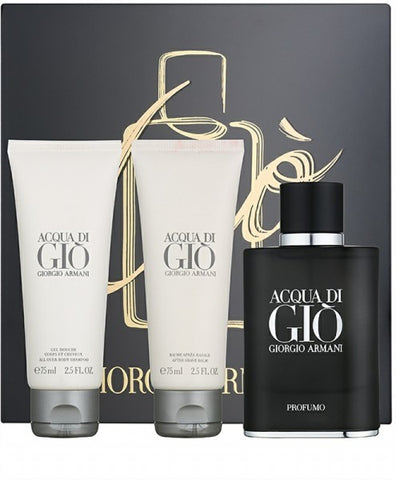 Acqua di Gio Profumo Gift Set by Giorgio Armani - Luxury Perfumes Inc. - 