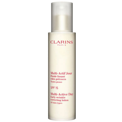 Clarins Multi-Active Day Early Wrinkle Correcting Lotion SPF 15 (All Skin Types) by Clarins - Luxury Perfumes Inc. - 