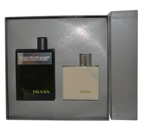 Amber Pour Homme Intense Gift Set by Prada - Luxury Perfumes Inc. - 