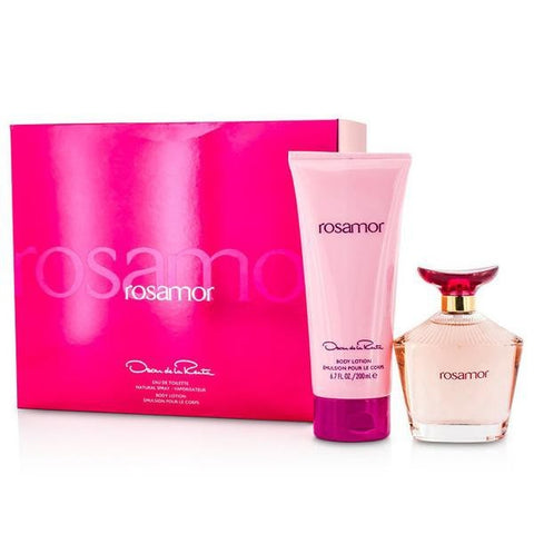 Rosamor Gift Set by Oscar De La Renta - Luxury Perfumes Inc. - 