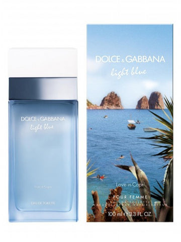 Dolce & Gabbana Light Blue Dreaming in Portofino Women Eau De Toilette  Spray, 3.3 Ounce
