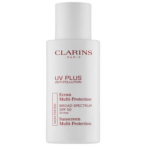 Clarins UV Plus Anti Pollution Sunscreen Multi Protection SPF 50 Non Tinted 1.6oz 50ml