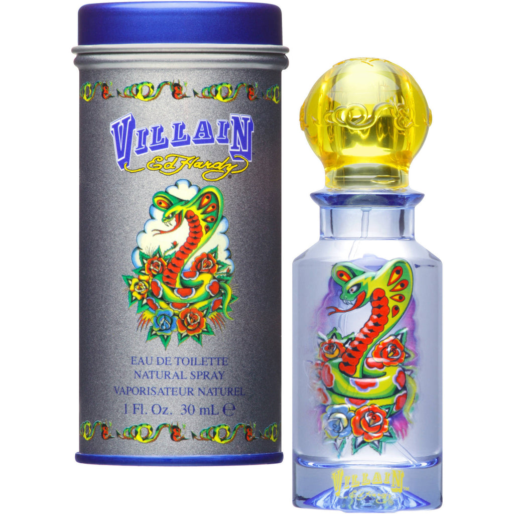 Ed hardy villain perfume top notes