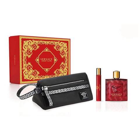 Versace Eros Flame Holiday Gift Set for Men