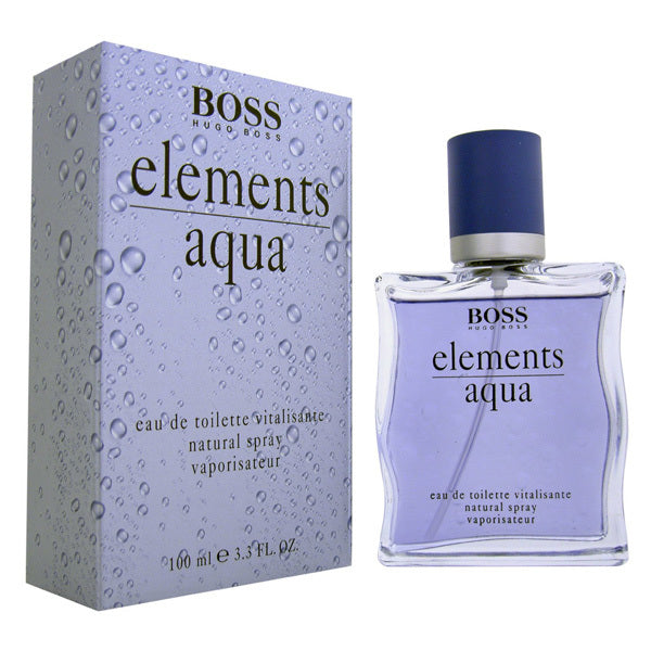 【希少】Hugo Boss elements aqua 100ml オードトワレ Boss Elements Aqua by Hugo Boss Men 5ml-0.17oz EDT SPLASH